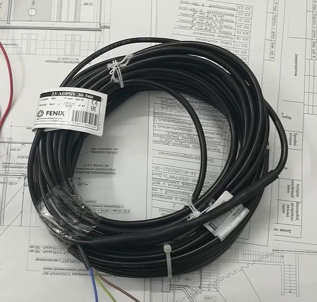 Нагрівальний кабель Fenix ADPSV 30 - E-Teplo