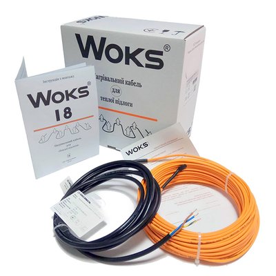 Нагрівальний кабель Woks-18 - E-Teplo